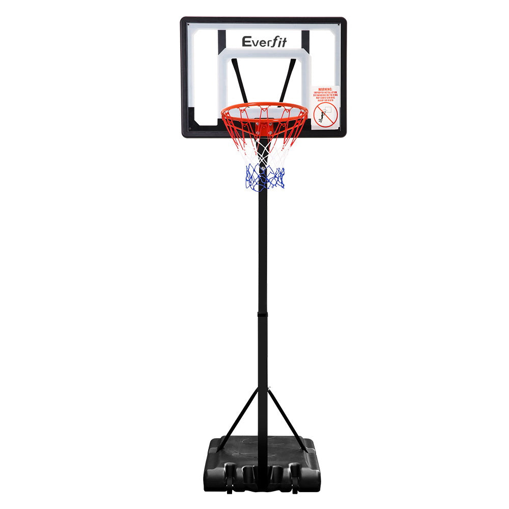 Everfit 2.6M Basketball Hoop Stand System Adjustable Portable Pro