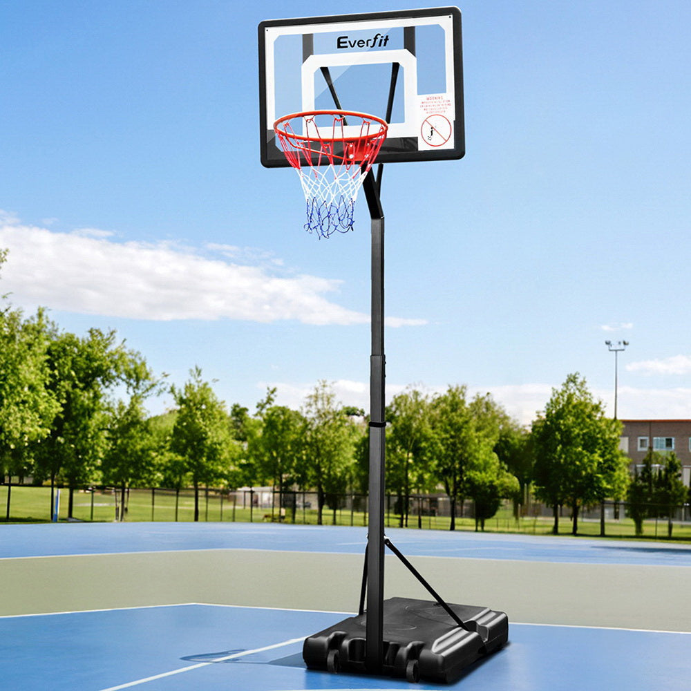 Everfit 2.6M Basketball Hoop Stand System Adjustable Portable Pro