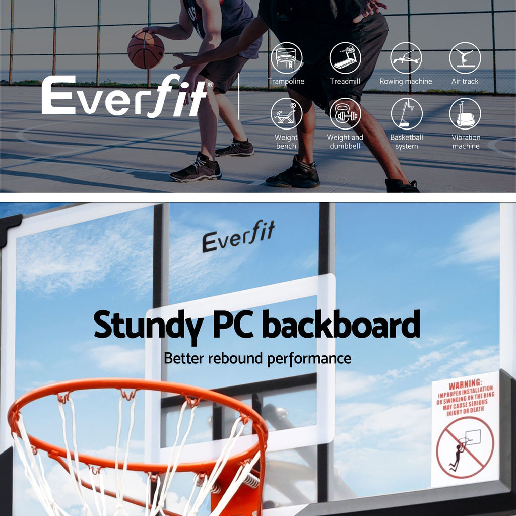 Everfit 3.05M Basketball Hoop Stand System Portable Height Adjustable