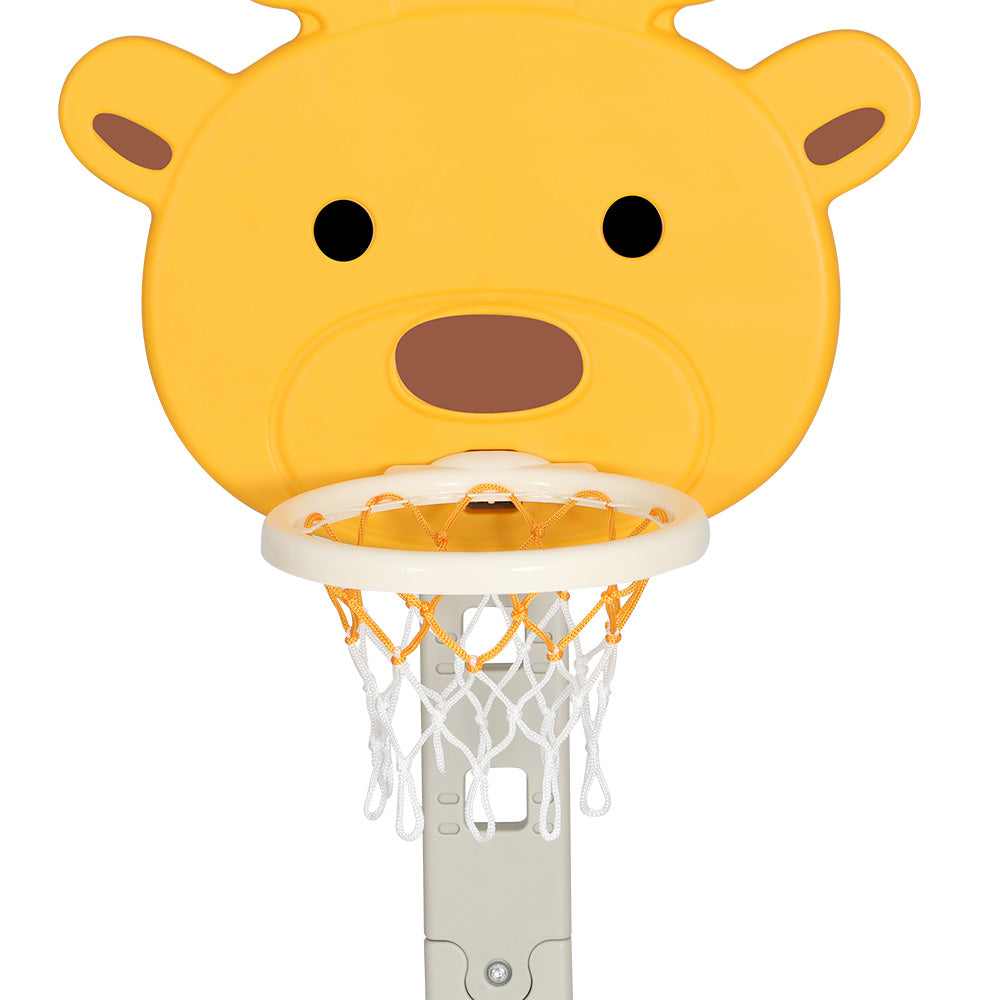 Keezi Kids Basketball Hoop Stand Adjustable 5-in-1 Sports Center Toys