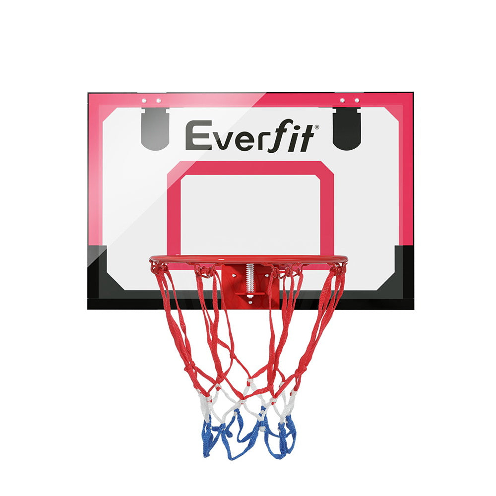 Everfit 23" Mini Basketball Hoop Backboard Door Wall Mounted Sports