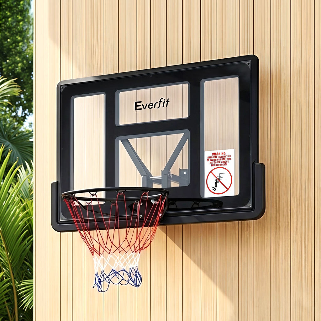 Everfit 43-Inch Wall Mount Kids Basketball Hoop Backboard Indoor