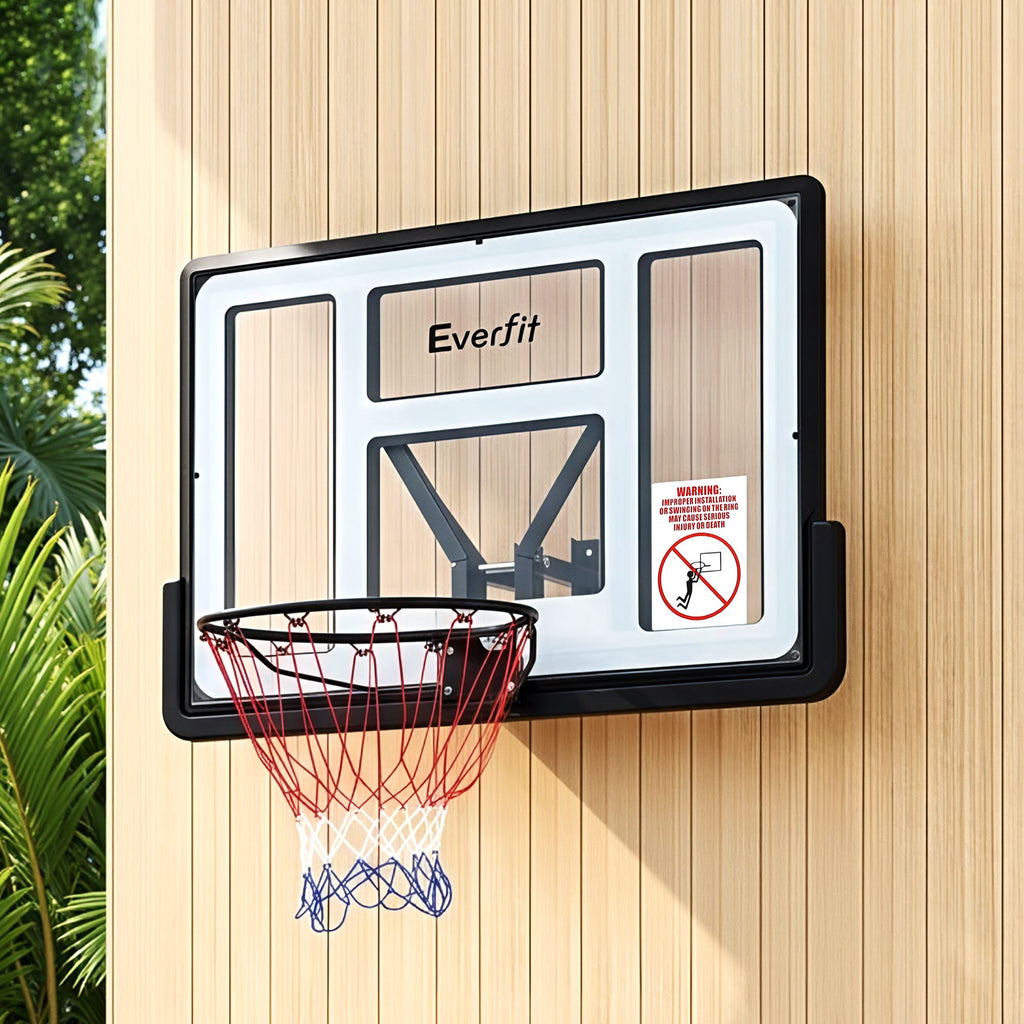 Everfit 43-Inch Wall Mount Kids Basketball Hoop Backboard Outdoor