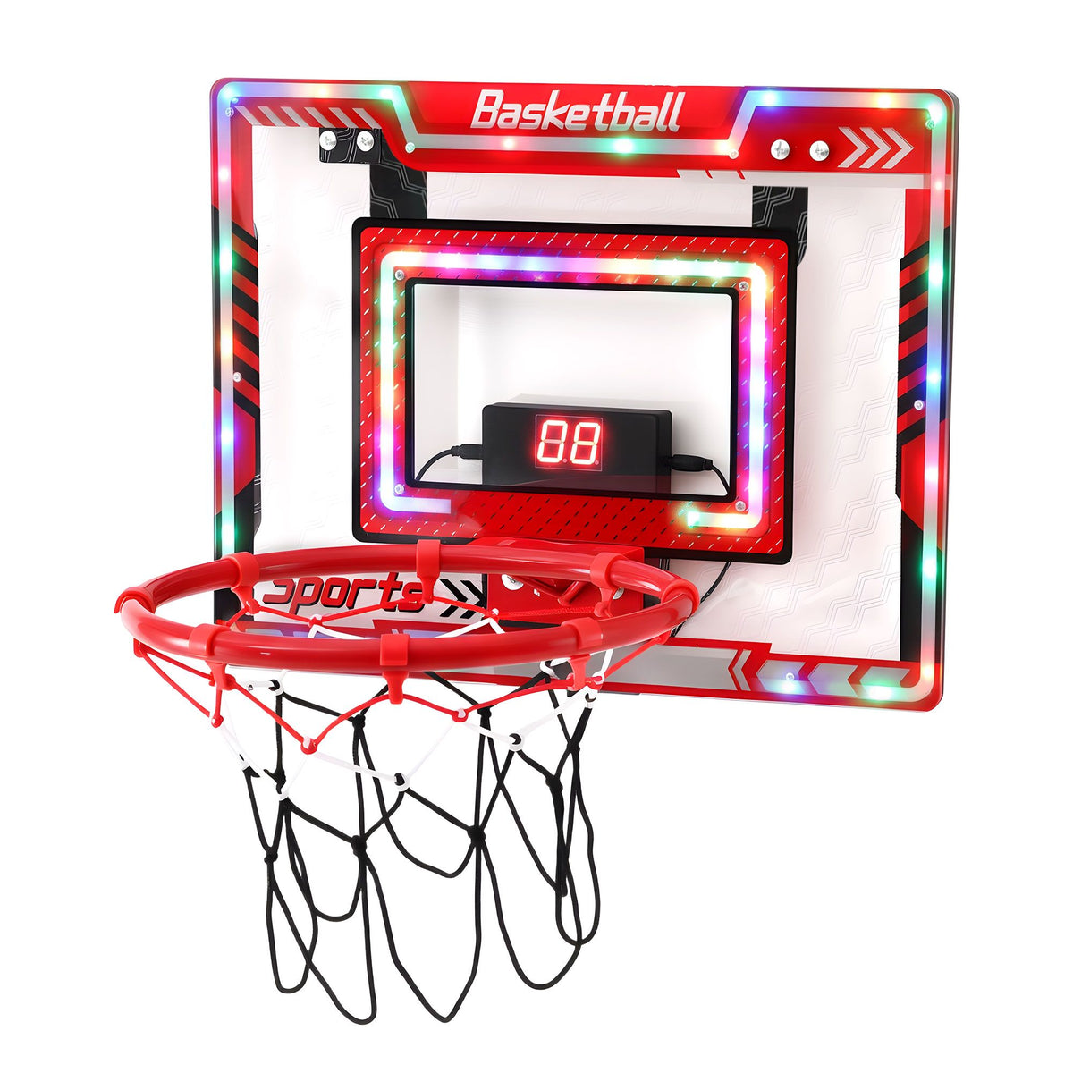 Everfit 2 in 1 Kids Basketball Hoop Adjustable Stand Over Door