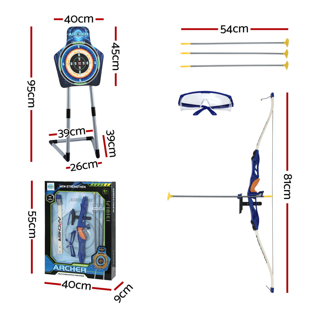 Keezi Kids Bow and Arrow Set Toy Archery Standing Target Suction Cup