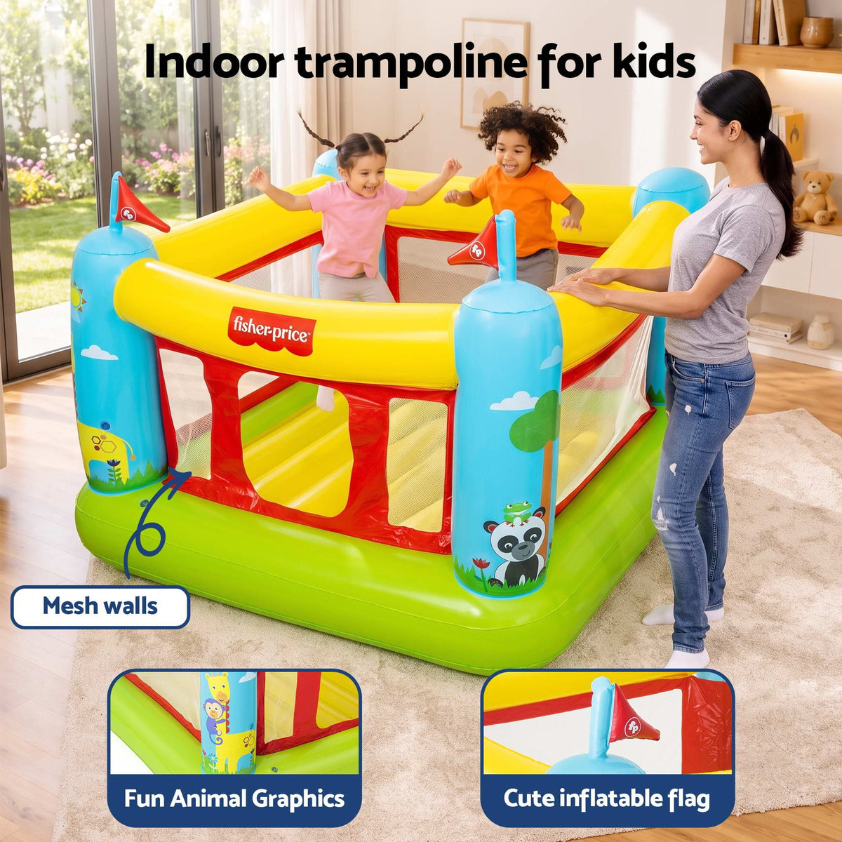 Bestway Kids Inflatable Jumping Castle Trampoline House