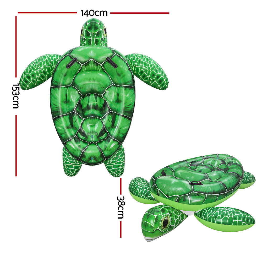Bestway Float Turtle Rider Inflatable Ride On Floating Pool