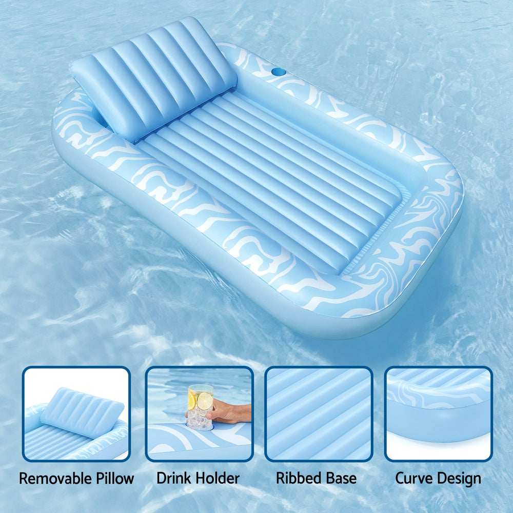 Bestway Float Floating Seat Pool Lounger Inflatable Lounge Chair