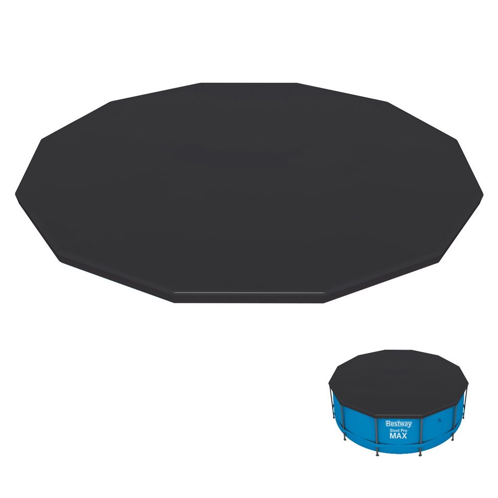 Bestway Pool Cover Fits 3.66m/12ft Round Swimming Pool PVC Blanket