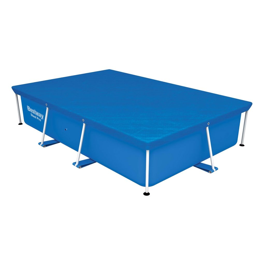 Bestway Pool Cover 264x174cm Rectangle Swimming Pool PE Shelter Fits