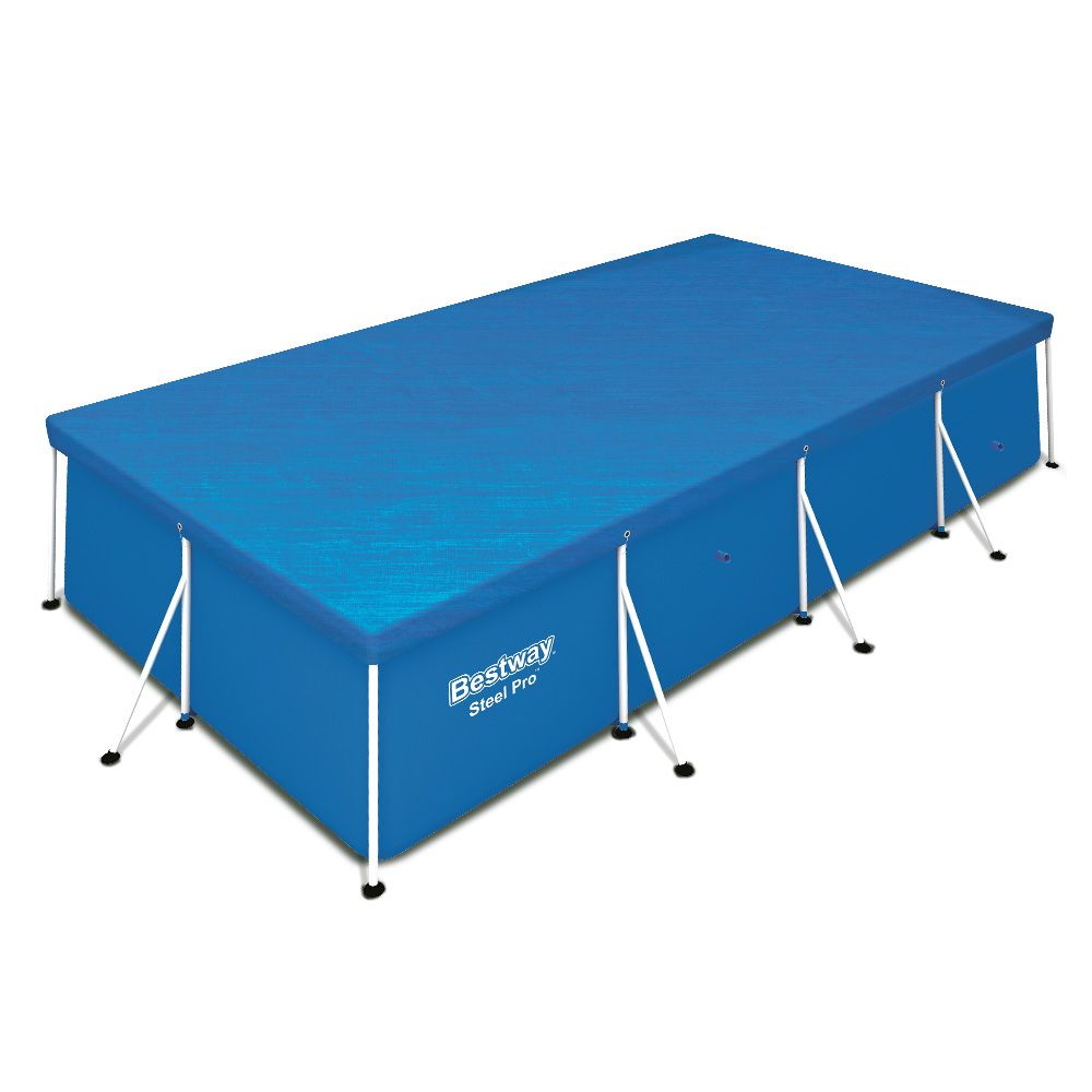Bestway 58017 Pool Cover Fits 4x2.11m Above Ground Swimming Pool PE