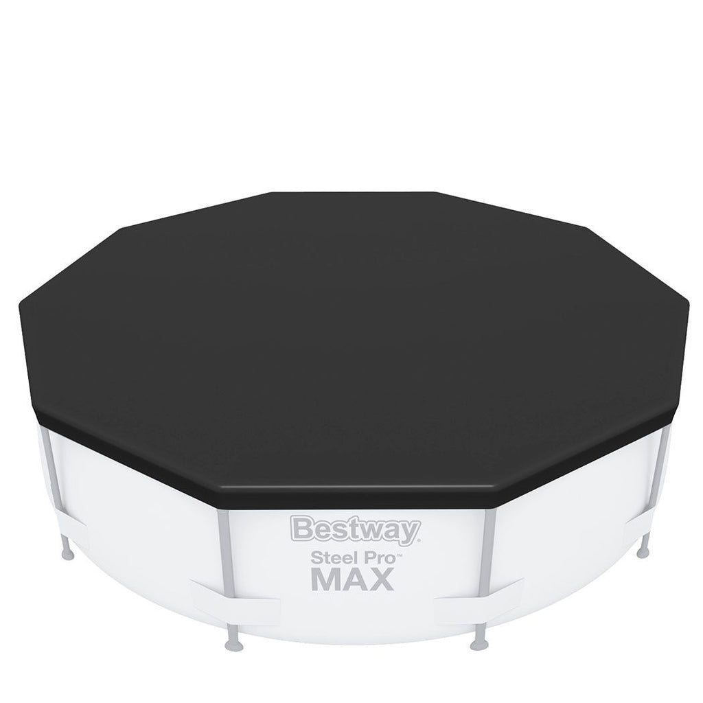 Bestway Pool Cover Fits 3.05m Round Above Ground Swimming Pool PVC