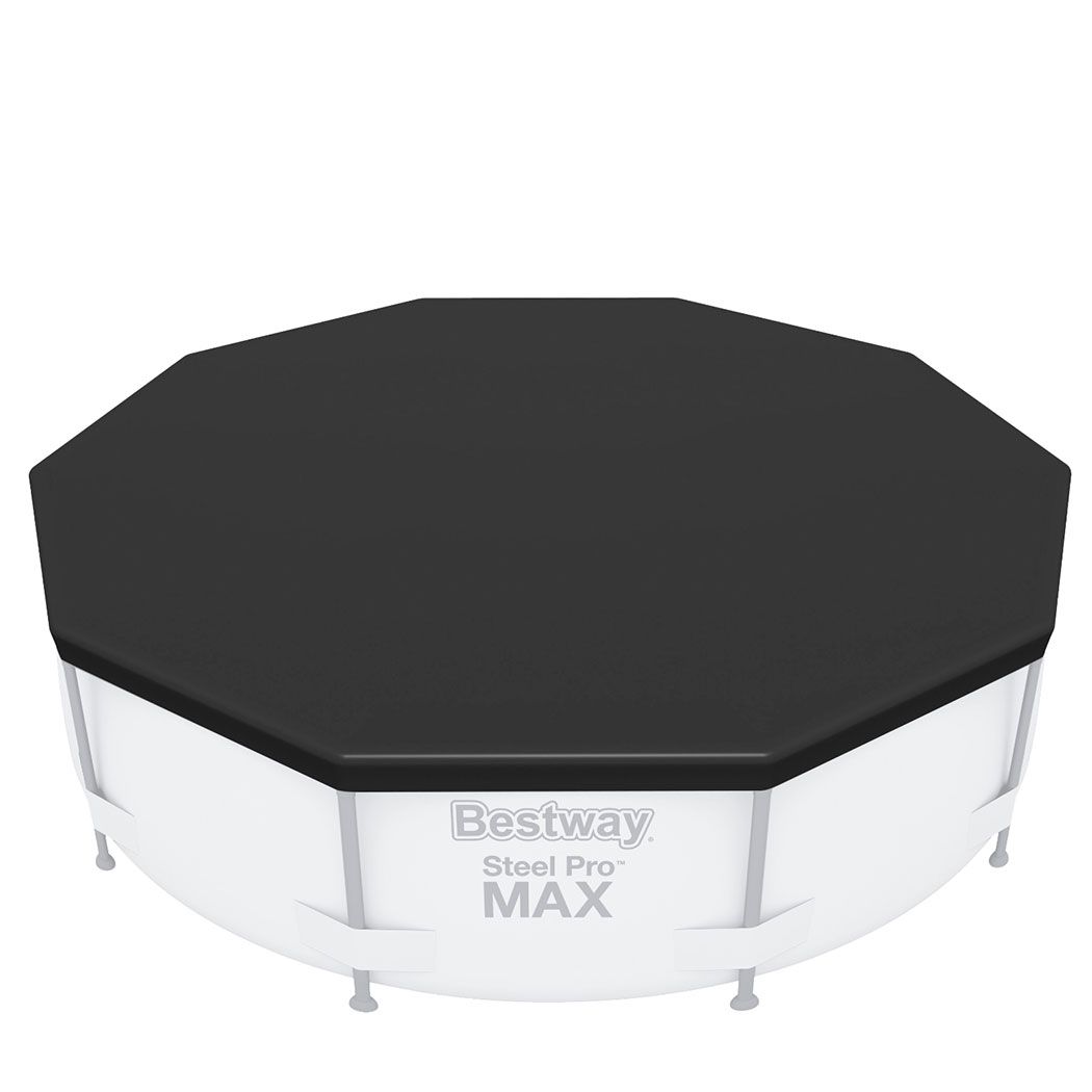 Bestway Pool Cover Fits 3.05m Round Above Ground Swimming Pool PVC