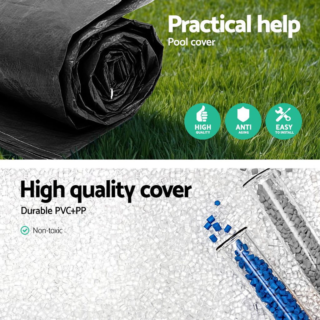Bestway Pool Cover Fits 3.05m Round Above Ground Swimming Pool PVC