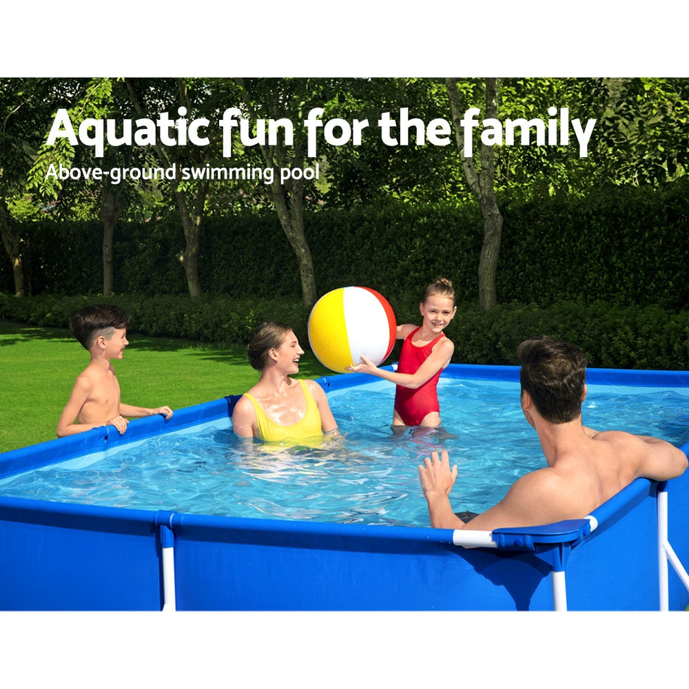 Bestway Swimming Pool 400x211x81cm Steel Frame Above Ground Pools