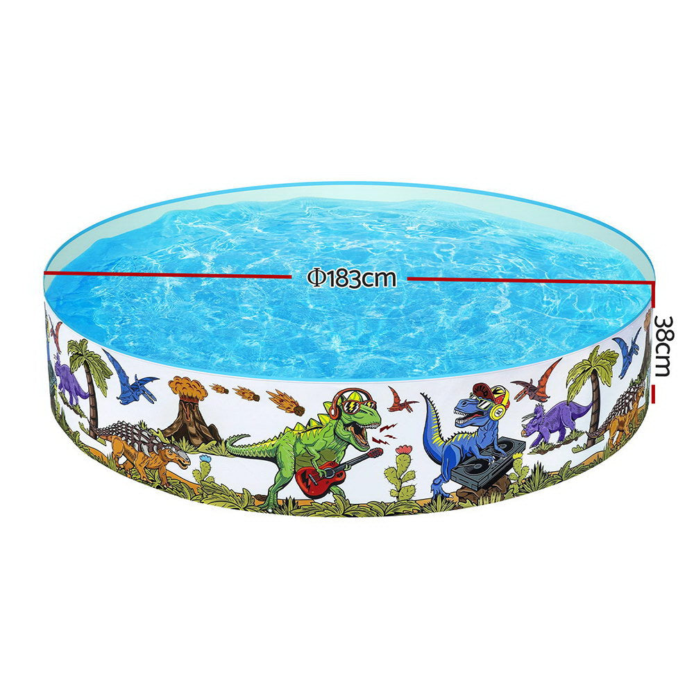 Bestway Kids Pool 183x38cm Round Above Ground Rigid Swimming Pools