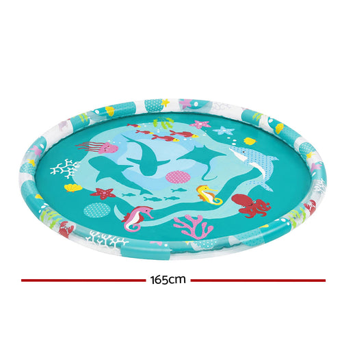 Bestway Kids Inflatable Pad Round Splash Pool Sprinkler Spray