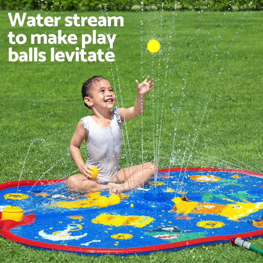 Bestway Kids Splash Pad Pool Sprinkler Spray Play Mat Water Fun Toys