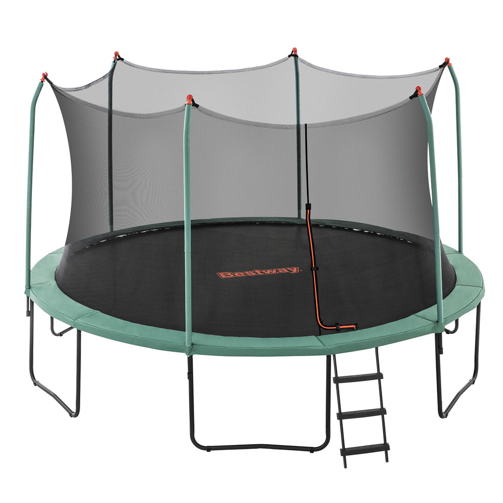 Bestway 14ft Trampoline Kids Rebounder Safety Net Enclosure Outdoor Fitness 4.27m