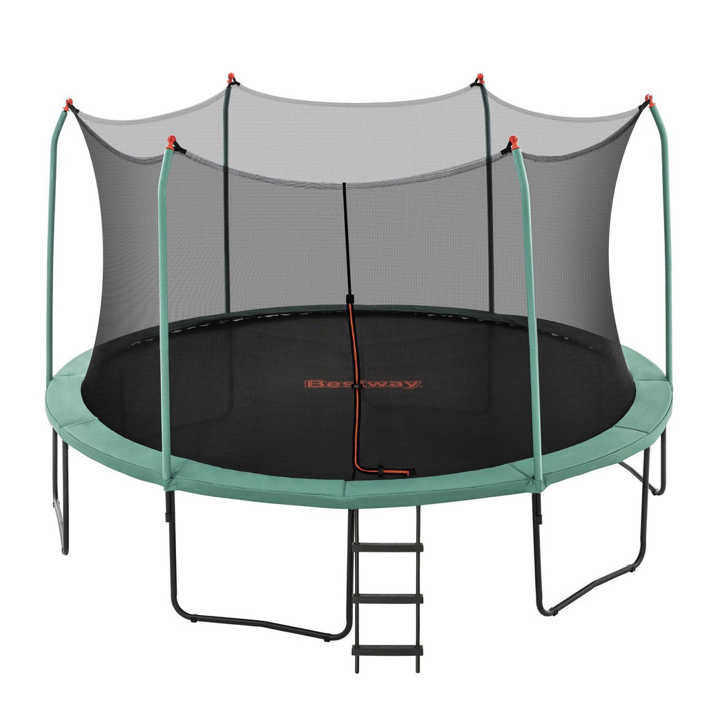 Bestway 14ft Trampoline Kids Rebounder Safety Net Enclosure Outdoor Fitness 4.27m