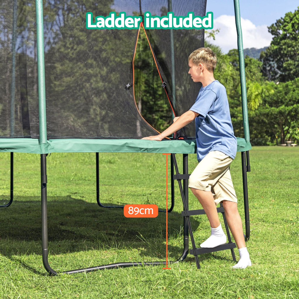 Bestway 14ft Trampoline Kids Rebounder Safety Net Enclosure Outdoor Fitness 4.27m