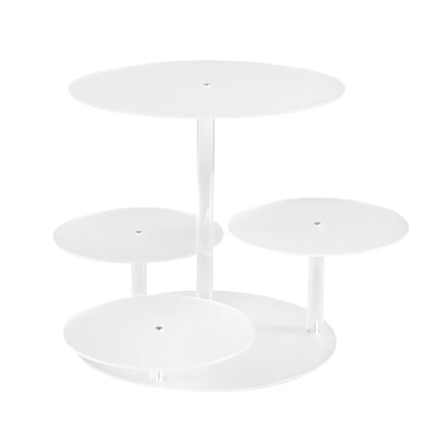 5-Star Chef Acrylic Cake Stand, 5 Tier, Transparent