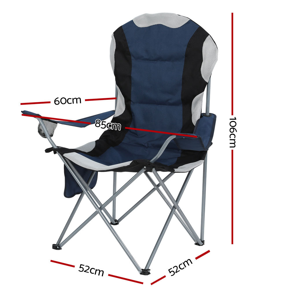 Weisshorn Camping Folding Chair Portable Outdoor Hiking Fishing