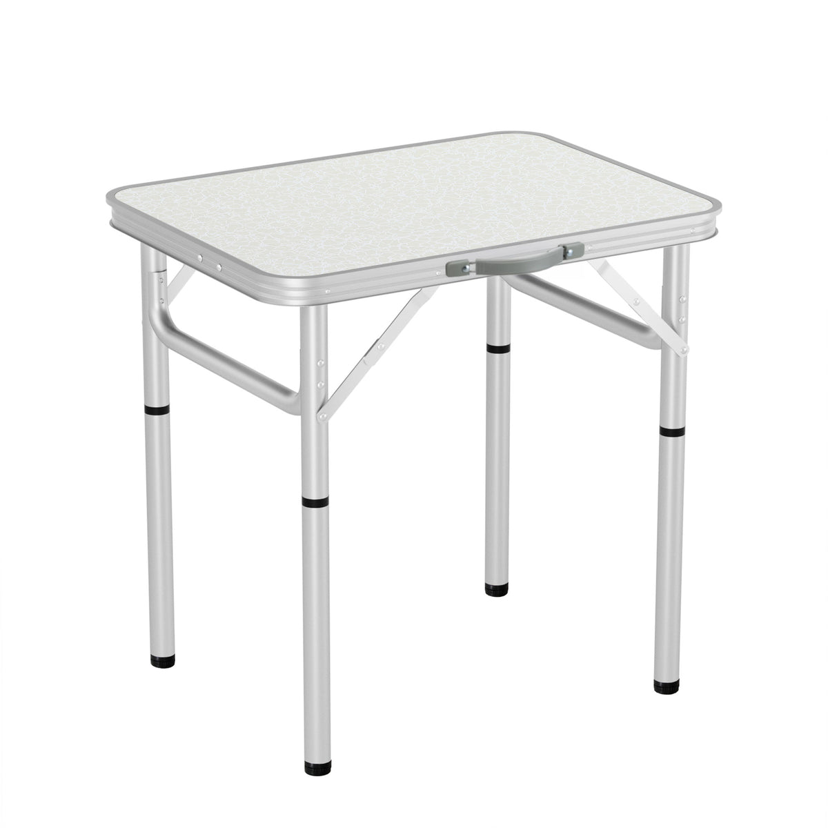 Weisshorn Folding Camping Table 60CM Adjustable Portable Outdoor