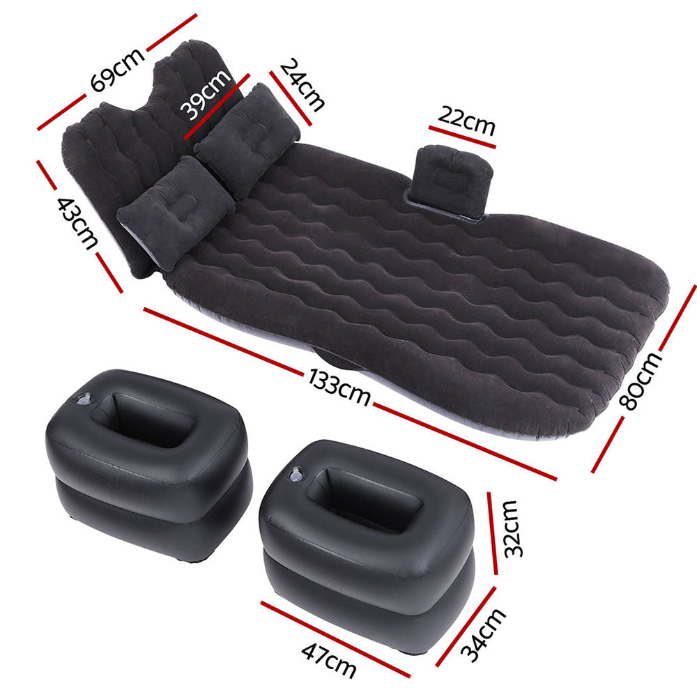 Weisshorn Car Mattress 176x80 Inflatable SUV Back Seat Camping