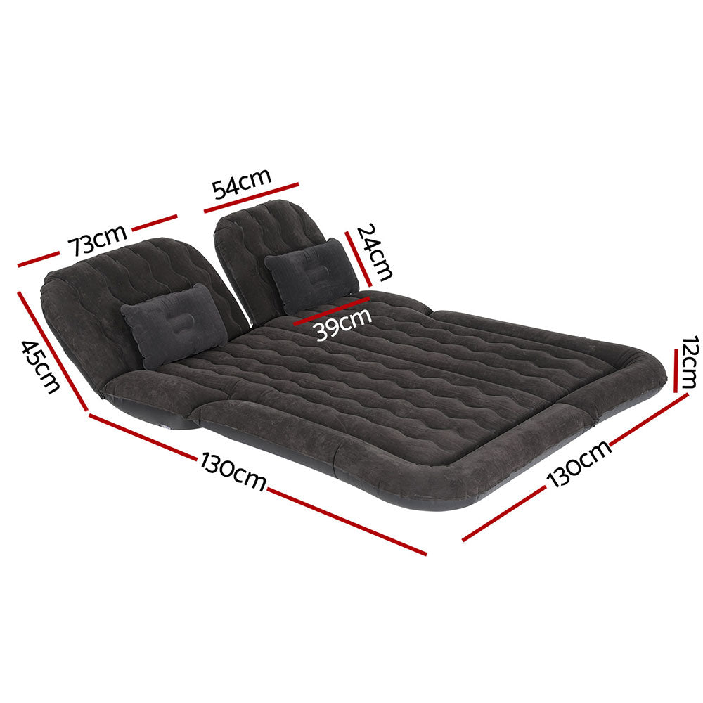 Weisshorn Car Mattress 175x130 Inflatable SUV Back Seat Camping Bed