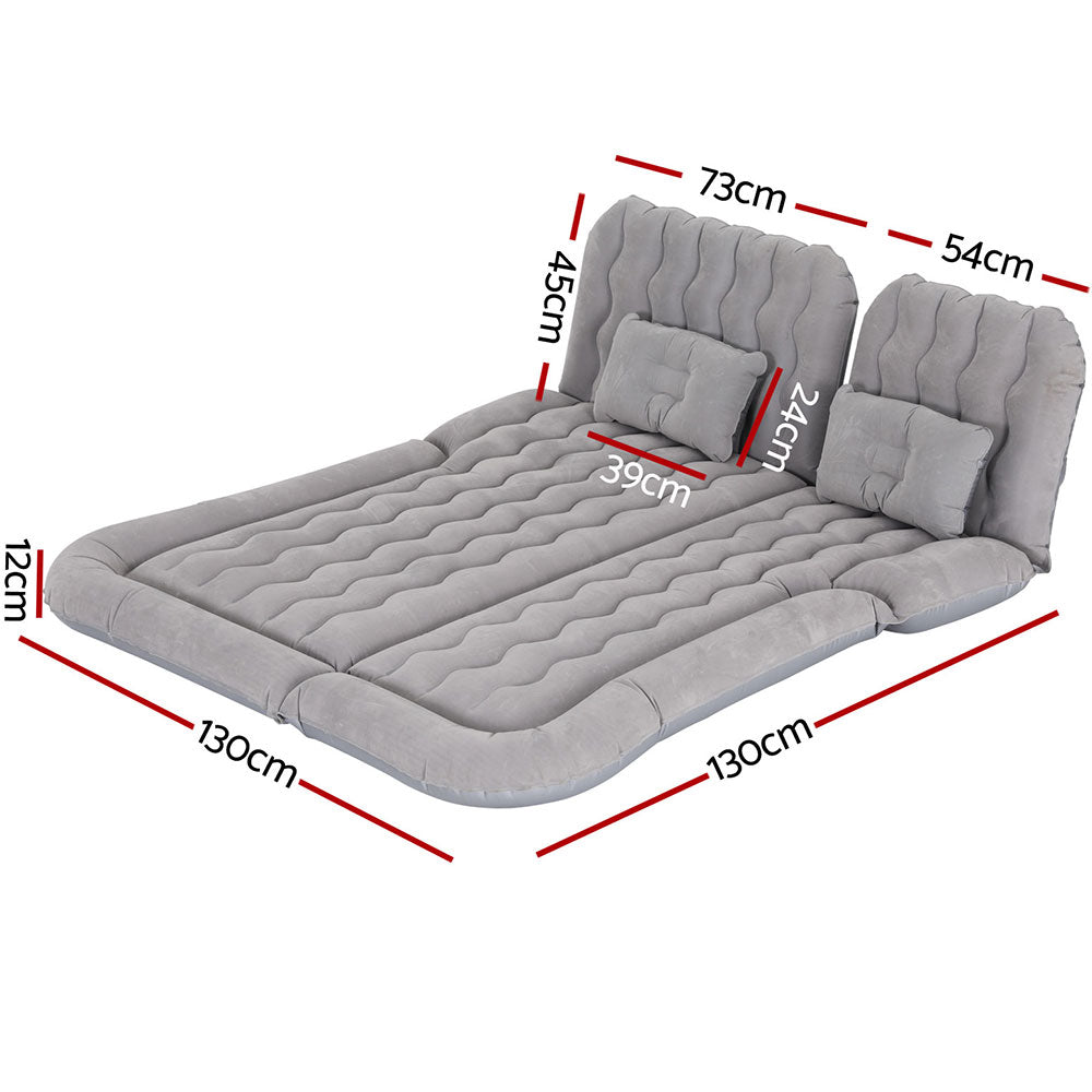 Weisshorn Car Mattress 175x130 Inflatable SUV Back Seat Camping Bed
