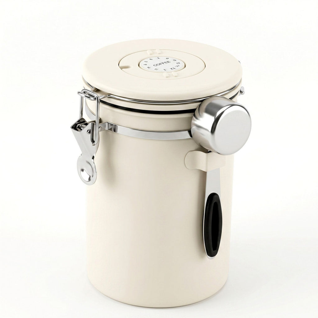 5-Star Chef Stainless Steel Coffee Canister, 1.8 L
