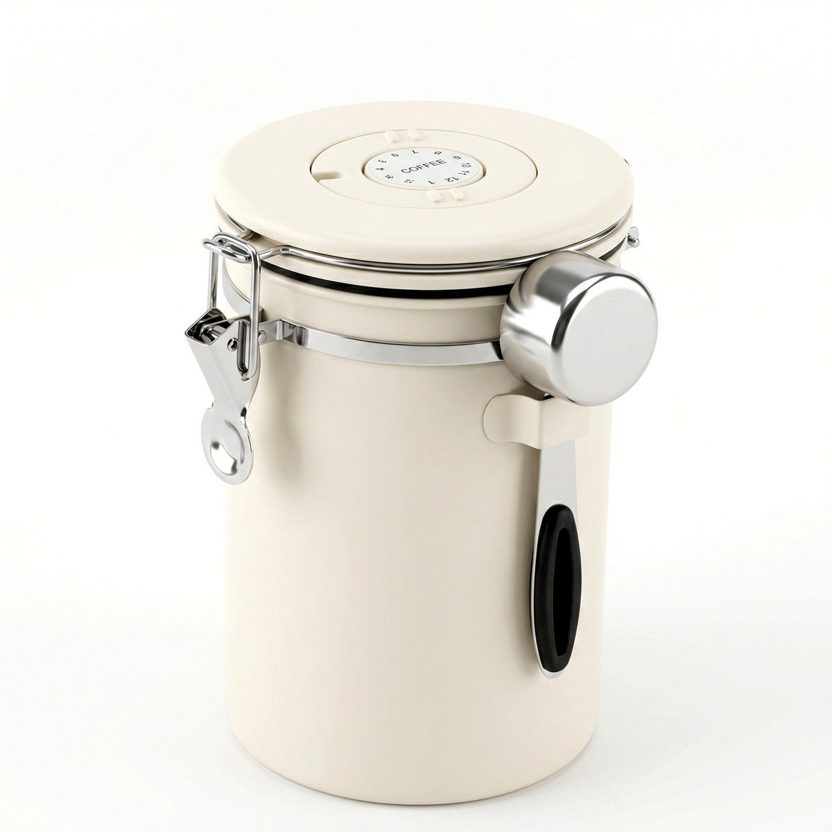 5-Star Chef Stainless Steel Coffee Canister, 1.8 L