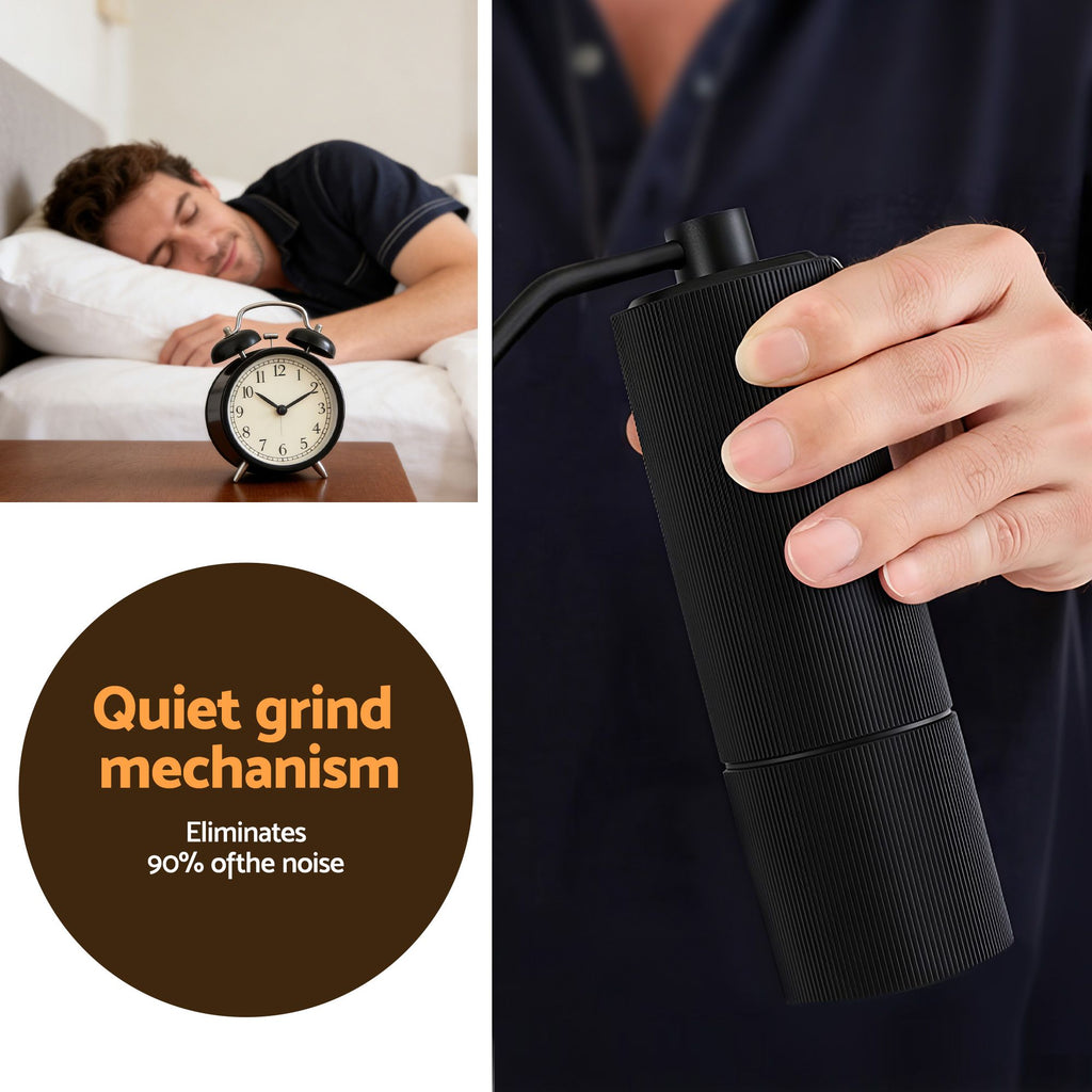 Devanti Manual Coffee Grinder with 24 Settings