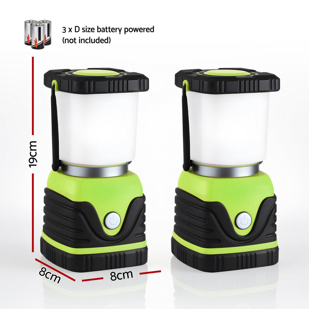 Weisshorn 2-Pack LED Camping Lanterns
