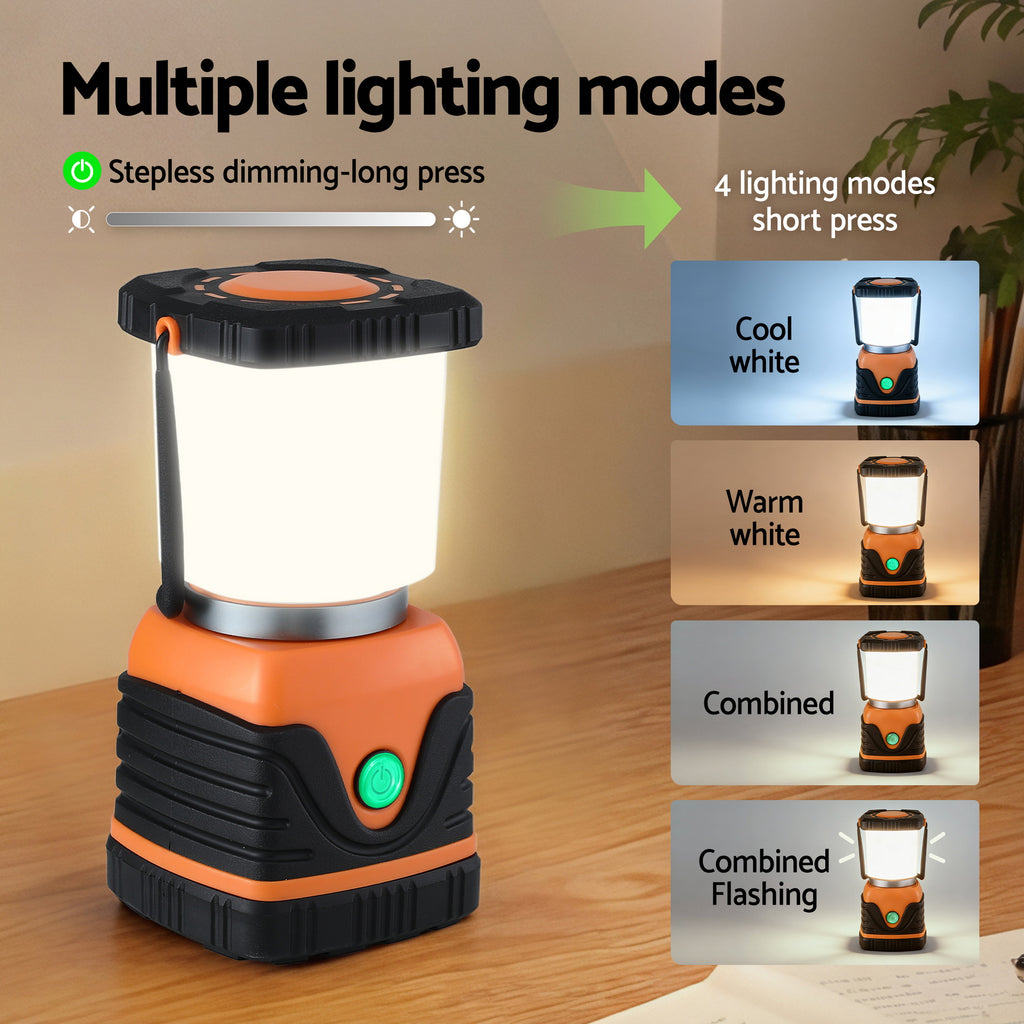 Weisshorn 2-Pack LED Camping Lanterns