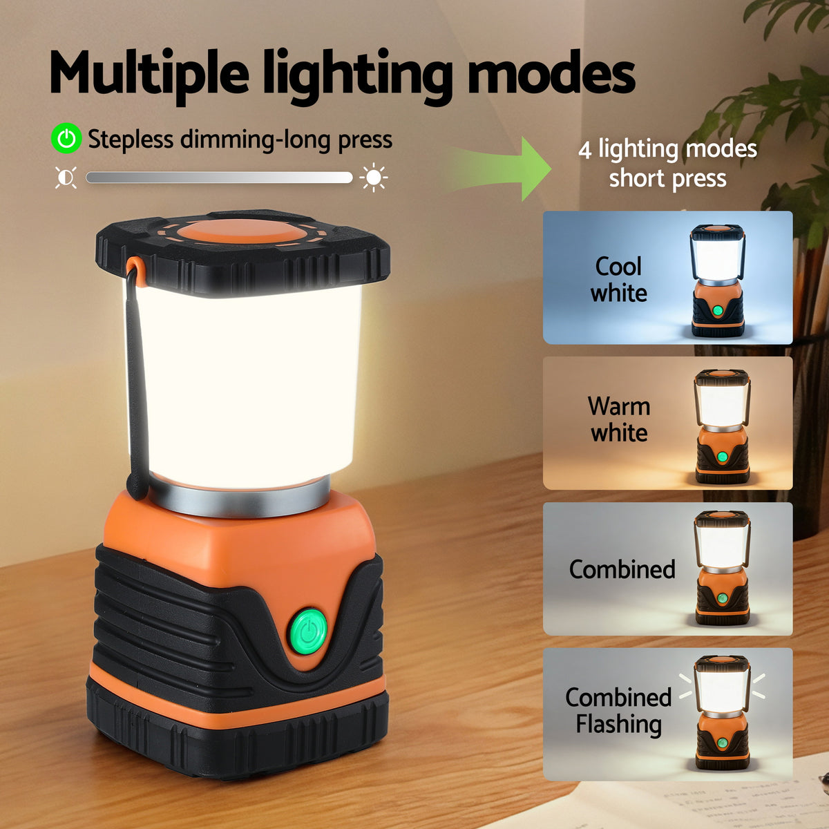 Weisshorn 2-Pack LED Camping Lanterns