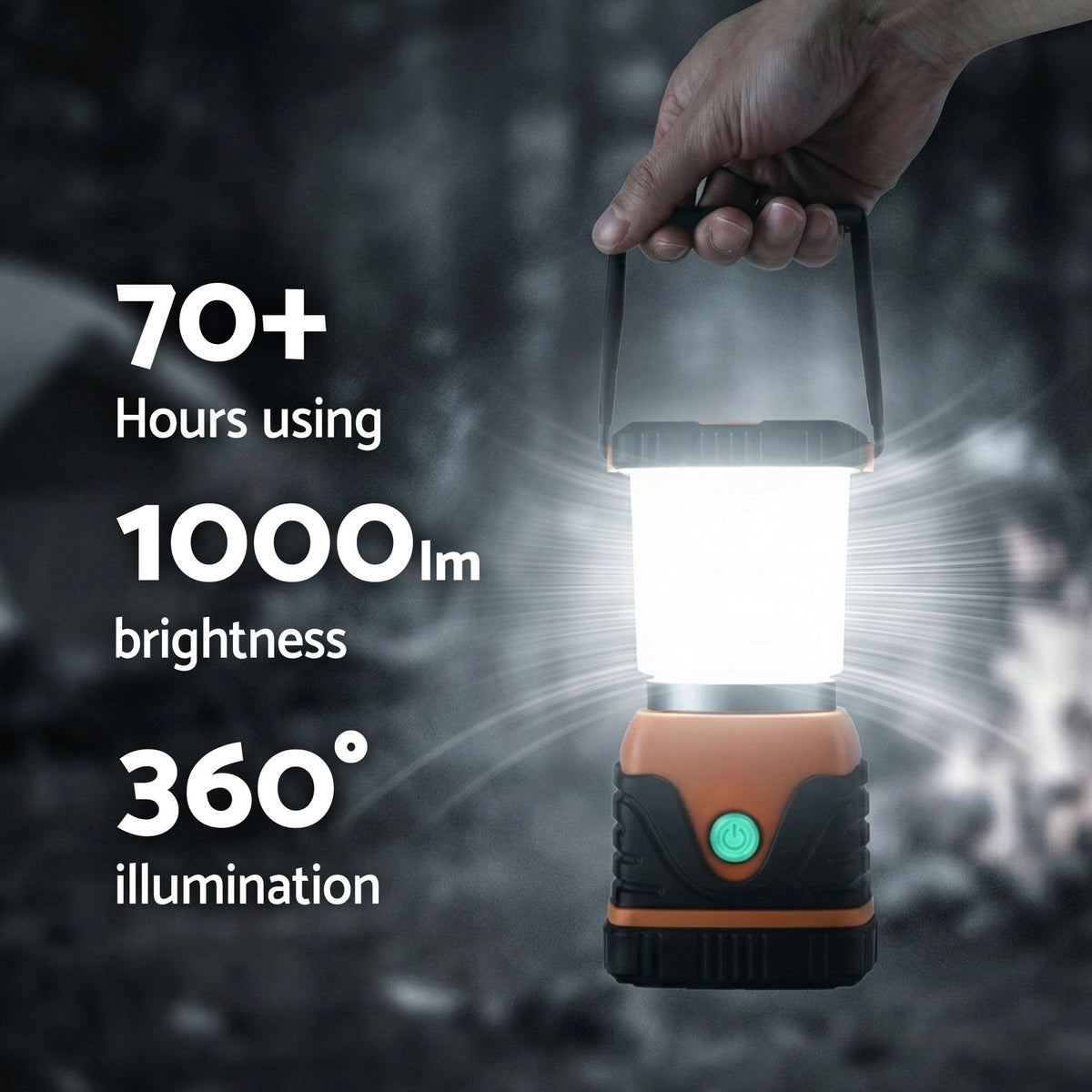 Weisshorn 2-Pack LED Camping Lanterns