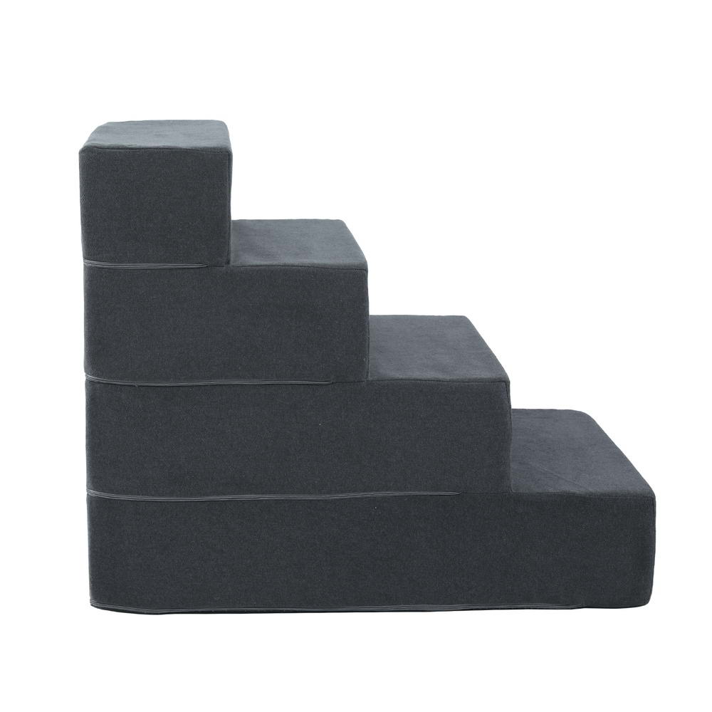 i.Pet Dog Ramp Foam Dog Cover Stairs Portable Cat Ladder For Sofa Bed