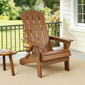 Gardeon Outdoor Chairs Folding Adirondack Beach Chair HDPE Sun Lounge Patio Furniture