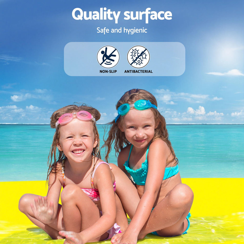 Weisshorn Floating Water Mat 3.5x1.8m Foam Pad Swimming Pool Island