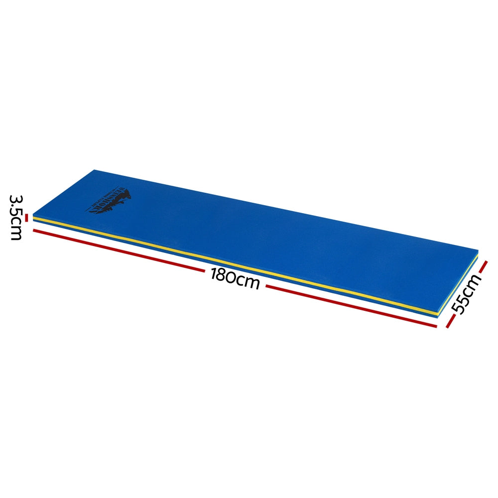 Weisshorn Floating Water Mat 55x180cm Foam Pad Swimming Pool Platform