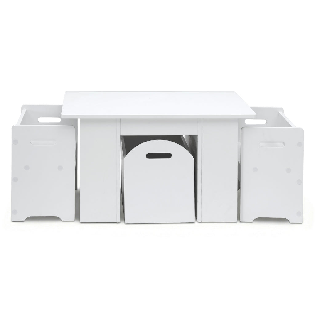 Keezi 3-Piece Kids Table and Chairs Set with Storage Box