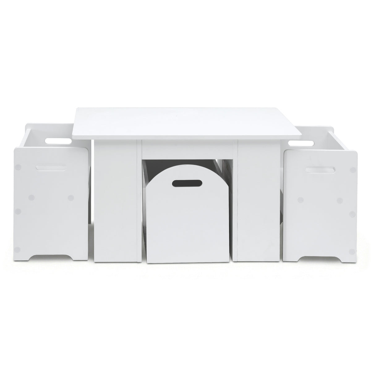 Keezi 3-Piece Kids Table and Chairs Set with Storage Box