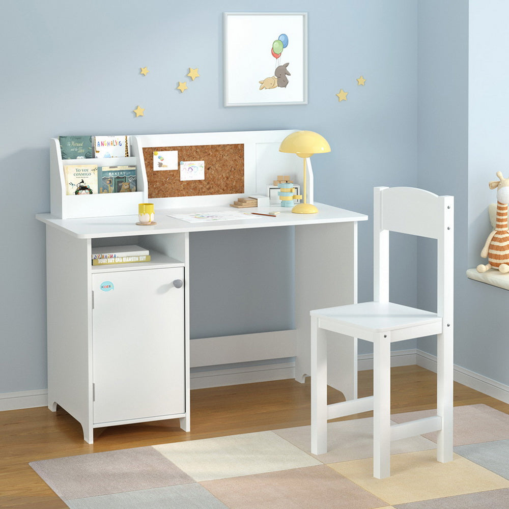 Keezi Kids Table and Chair Set Children Study Play Toys Desk