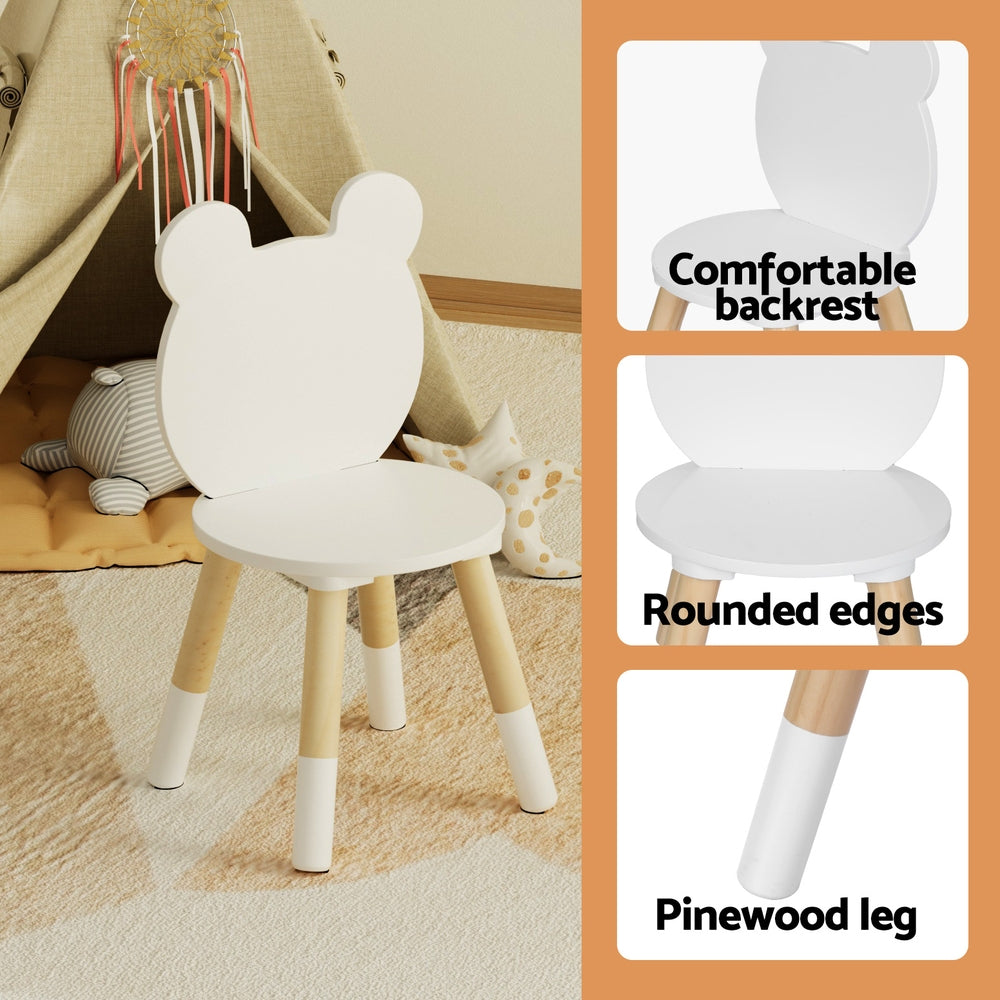 Keezi Kids Table and 2 Chairs Set