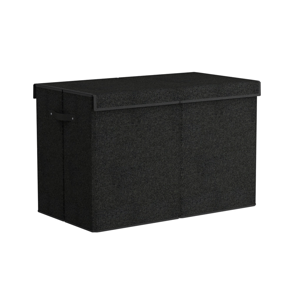 Keezi Collapsible Toy Storage Box with Flip-Top Lid, 83 L