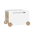 Keezi Kids Toy Box on Wheels with Pull Rope