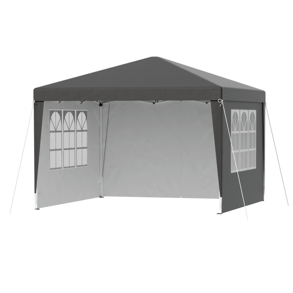 Instahut Gazebo 3x3 Pop Up Marquee Folding Tent Wedding Gazebos Camping Outdoor Shade