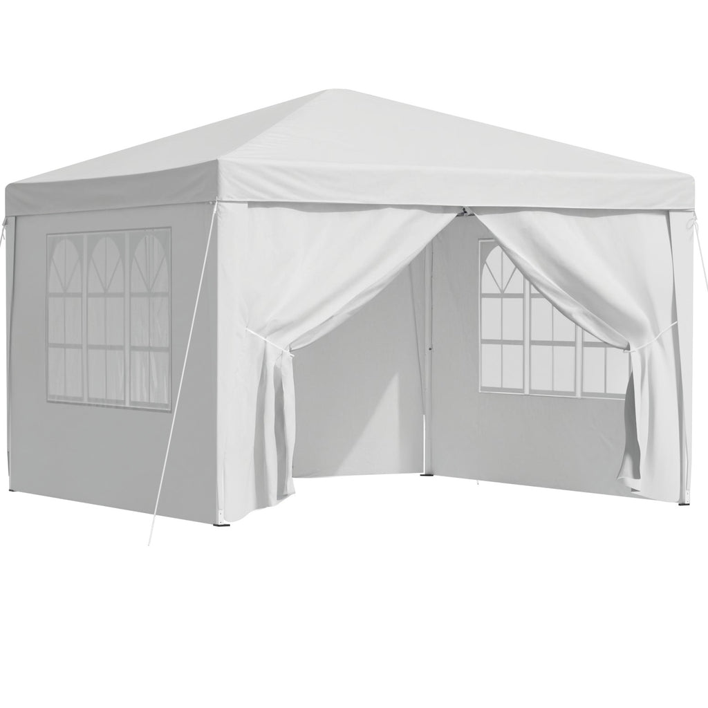 Instahut Gazebo 3x3 Pop Up Marquee Folding Tent Wedding Gazebos Camping Outdoor Canopy